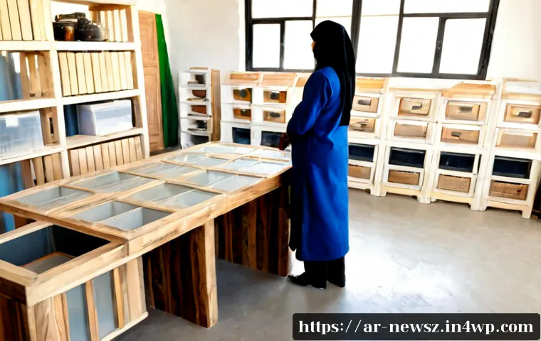 업사이클링 비즈니스 모델의 장점 - Photorealistic sustainable upcycling workshop in a modern Arab city, a Middle Eastern entrepreneur i...